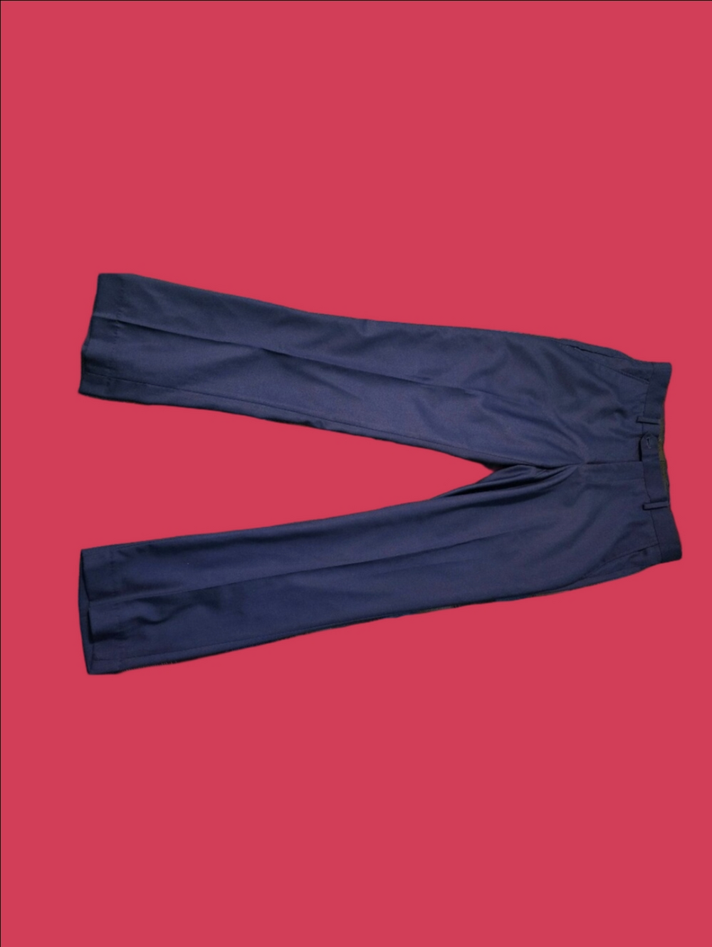 4/$67 Deal! ZNT18 Navy Men's Dress Pants - Classic Straight Leg